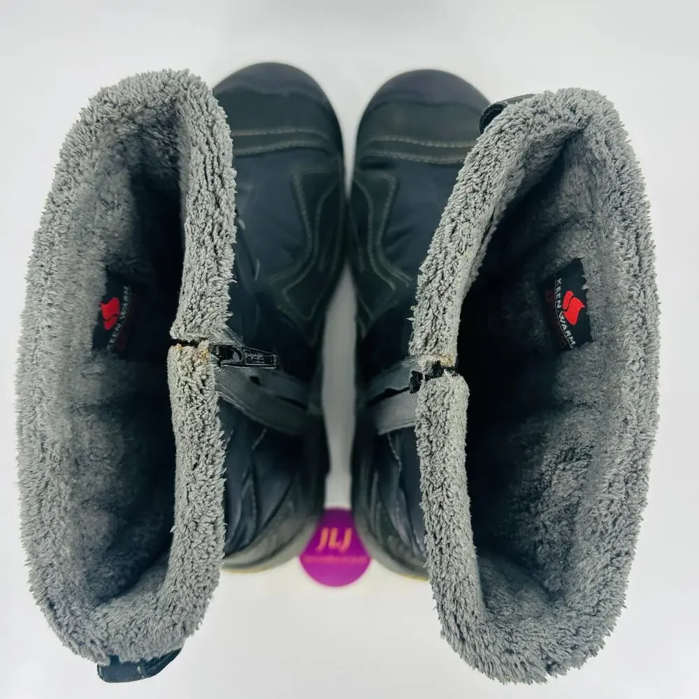 KEEN Women's Betty Quilted Nylon Insulated Winter Snow Boots 1004363 Size 9